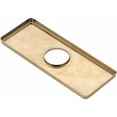 thumbnail image 3 of Cubierta del agujero del fregadero de la cocina para el grifo del baño, lavabo, escudo del grifo del baño, níquel cepillado, 3 of 4