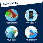 Kidzlane Bubble Machine | Bubble Blower for Big Bubbles 500-1000 Bubbles Per Minute