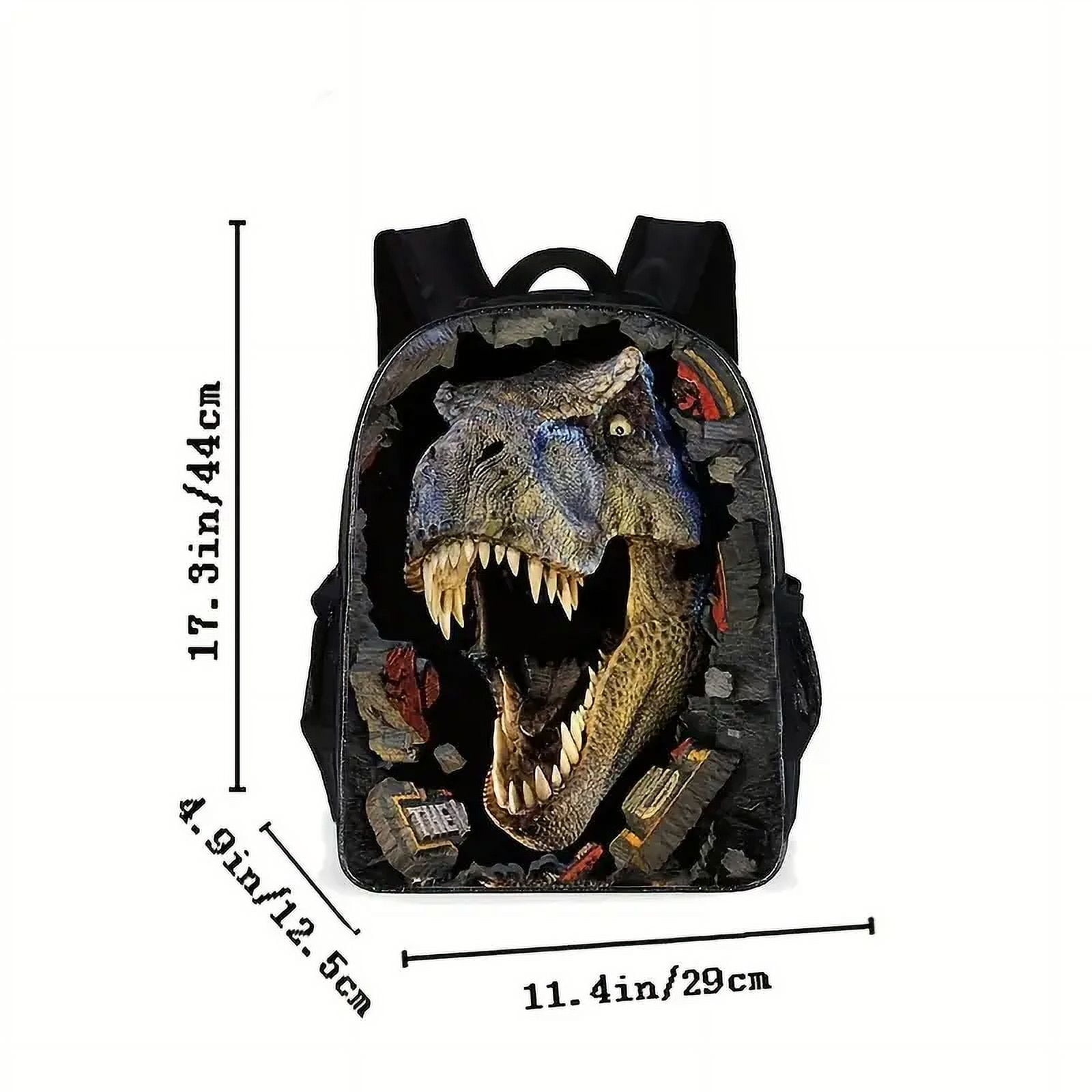 17 Dinosaur Backpack + Books Bundle