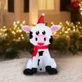 thumbnail image 3 of Christmas Airblown Diary Cow, 3 of 7