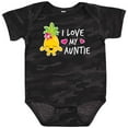 thumbnail image 3 of Inktastic I Love My Auntie with Pineapple Girls Baby Bodysuit, 3 of 5