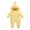 Yellow, variant on MuZeFu Baby Bodysuits Clearance Toddler Baby Boys Girls Color Plush Cute Bear Ears Winter Thick Keep Warm Jumpsuit Romper