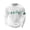 White@GC@, variant on CONZONE St. Patrick's Day Men's T-Shirts Long Sleeve T Shirts for Men Casual Crew Neck Green Clover Embroidery Lightweight Tees Soft Cozy Athletic Tops