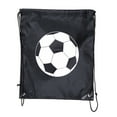 thumbnail image 2 of Soccer Party Favors | Soccer Drawstring Backpacks for Birthday Parties, Team events, and much more!, 2 of 2