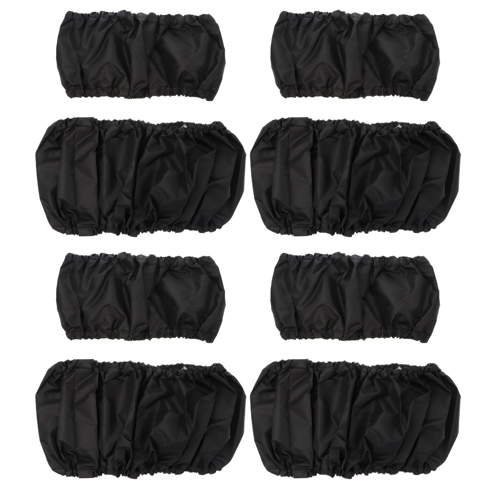 Rosarivae 8pcs Baby Stroller Wheel Dust Cover Wheel Oxford Cloth