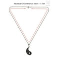 thumbnail image 3 of Gustave 2pcs Yin Yang Pendant Couple Necklaces Tai Chi Alloy Friendship Necklaces Chain Jewelry Gifts for Men Women, 3 of 5