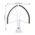 thumbnail image 2 of CHUANK Silicone Edge Beater Paddle Bowl-Lift Stand Mixer Home Kitchen Mixing Attachment Replacement for KitchenAid 6-Quart, 2 of 6