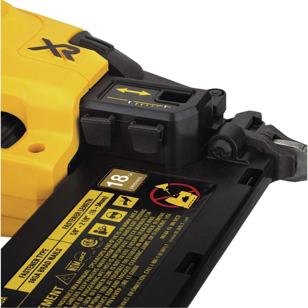 DEWALT 20V MAX XR 18 Ga Cordless Brad Nailer DCN680B - Brushless Motor - Tool Only