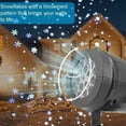 thumbnail image 5 of Christmas Projector Lights, Indoor / Outdoor LED Snowflake Projector Lights for Halloween Christmas Holiday Party Home Garden Decor, 5 of 9