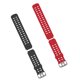 thumbnail image 1 of Inteprter 2 piezas de banda de silicona reemplazada tira gran decoración repuesto reloj suministros DIY Prop accesorios tiras transpirables Electrónica Negro rojo, 1 of 6
