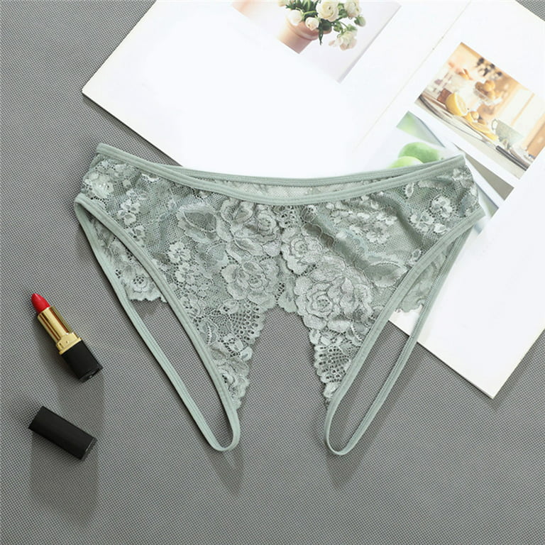 Female Exquisite Embroidery Floral Panties Lady Lace Sexy Transparent  Underwear Women's Mesh Hollow Out G-string Low-waist Panty - AliExpress