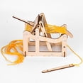 thumbnail image 3 of Vogacara Kit de telar, imaginación plegable, modelo de construcción cerebral, accesorio de punto doble, educación de madera, juguetes de Juguetes Educativos, 3 of 6
