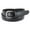 Black, variant on CTM 1 1/8 Inch Wide Basic Dress Belt (Men)