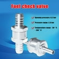 thumbnail image 3 of Valve de Contrôle Unidirectionnelle Non Retournée en Alliage d'Aluminium pour Carburant Essence Diesel, 3 of 5