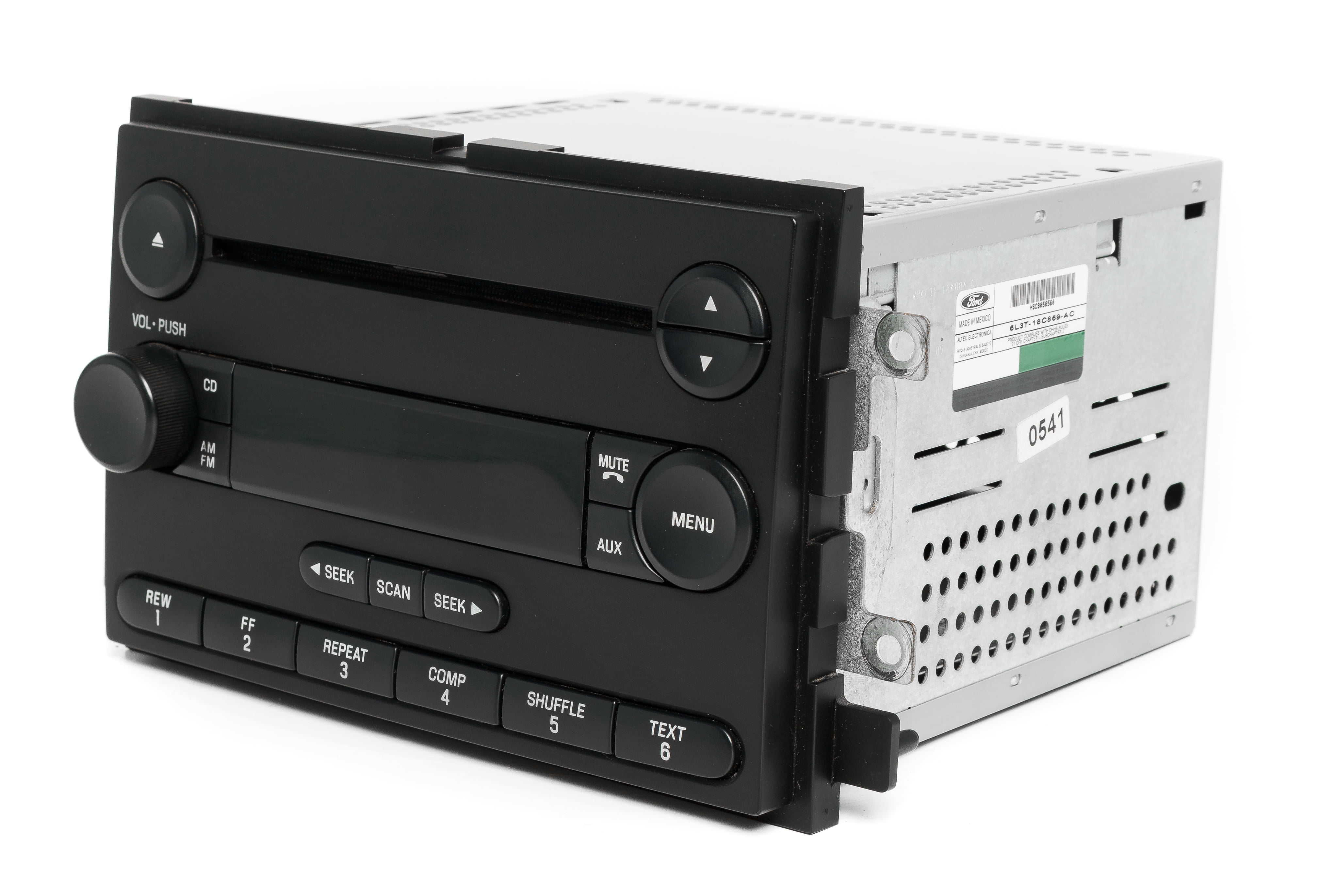 Restored 2005-2006 Ford F150 Pickup OEM AM FM Radio Single Disc CD Player 6L3T-18C869-AC (Refurbished)