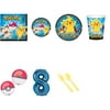 Pokemon Party Supplies Party Pack For 32 With Blue #8 Balloon
