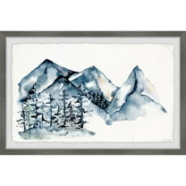 Marmont Hill The Snow Lane Framed Painting Print