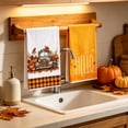 thumbnail image 4 of Aonerit 2 Pack Thanksgiving Kitchen Towels, Absorbent Cotton Dish Washing Towel, Fall Harvest Decorative Hand Towel, For Home Cleaning, 4 of 6