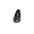 thumbnail image 6 of Stacy Adams Alario Wingtip Oxford Croco Leather Shoes Black 25725-001, 6 of 7