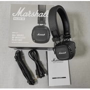 Marshall Major IV Bluetooth Over Ear Headphones, Black, Model 1005773