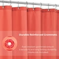 thumbnail image 7 of Terracotta Extra Long Waterproof Shower Curtain Liner 71x79 Inches, 7 of 7