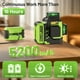 thumbnail image 5 of Nivel láser Huepar LS03CG 3D 12 líneas con autonivelación de 360°, 5 of 9