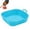 Sky Blue, variant on Reusable Silicone Air Fryer Liner, Non-Stick Square Silicone Air Fryer Basket with Handles for Baking, Roasting & Cooking