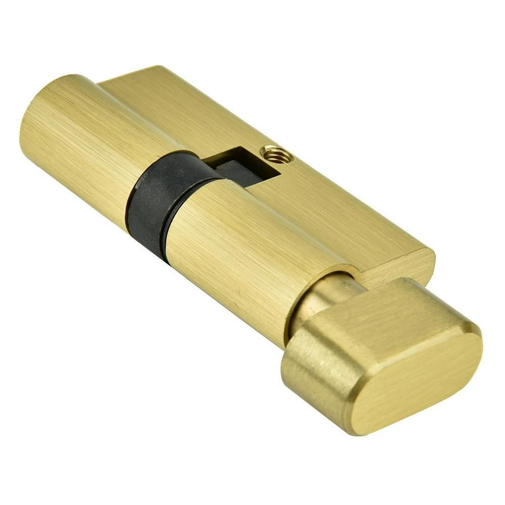 LYUMO 65mm Copper Single Open Lock Cylinder Bedroom Door Lock Cylinder