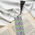 thumbnail image 6 of Kdxio Graffiti Pineapples Print Metal Tassel Bookmarks,Perfect Gift for Art Lovers and Bookworms Metal Bookmarks for Women, 6 of 8