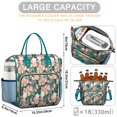 thumbnail image 5 of Pioneer Flower Floral Print Pattern Womens Lunch Box for Work,Insulated Large Lunch Bag for Tween and Teen,Loncheras Para Mujer,Leakproof Adult Lunch Bag for Work,Beach,Travel,Picnic,Camping, 5 of 7