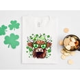thumbnail image 3 of Cow St Patricks Sweatshirt, St Patricks Day Cow Shirt, Funny St Patricks Day Tshirt, Lucky Cow Shirt, Cow Lover Gift, Irish Sweater, Cow Tee 1678478911, 3 of 4