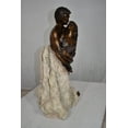 thumbnail image 5 of Nifao Passion, Bronze Statue from the Vidal Collection – COA included – Home Decor Sculpture, 7"L x 10"W x 20"H, 5 of 11