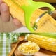 thumbnail image 5 of Cuchillo de pelar maíz de acero inoxidable, Mango antideslizante, cortador de mazorca de maíz de cocina para mazorca de maíz, 5 of 5