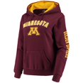 thumbnail image 2 of Women's Colosseum Maroon Minnesota Golden Gophers Loud and Proud Pullover Hoodie, 2 of 3