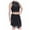 Black, variant on Free People Womens Lace Set Skirt Suit, Black, Small