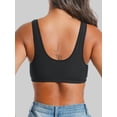 thumbnail image 3 of Wireless Front Closure Bras for Women,Women's Sports Bra,High Support Comfort Wirefree Bras, 3 of 8