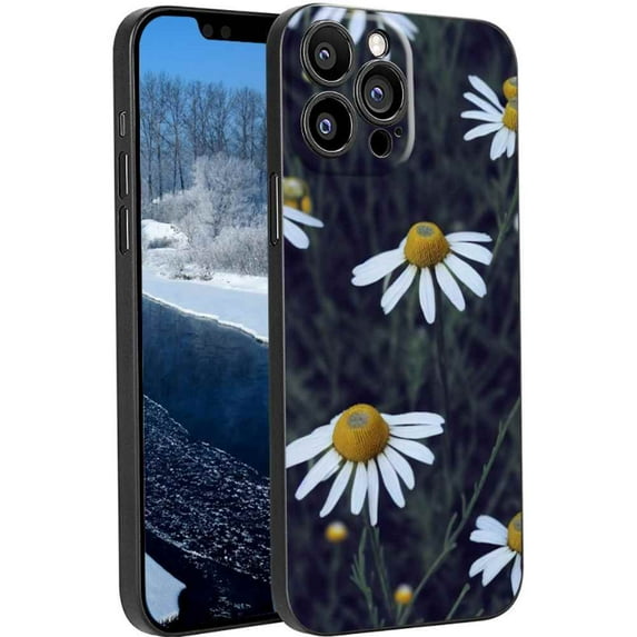 Chamomile-157 Phone Case, Degined for iPhone 13 Pro Case Men Women, Flexible Silicone Shockproof Case for iPhone 13 Pro