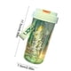 thumbnail image 3 of Vaso de agua con pajita de gran capacidad | Botella de té para estudiantes | Vaso de viaje de plástico a prueba de fugas de 600 ml con pajita de silicona de grado alimenticio | Vaso portátil para, 3 of 7
