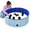 Blue-Diameter: 39 inches x Height: 12 inches, variant on Foldable Whelping Box Dogs&puppies Easyn Noembly Pool