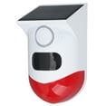 thumbnail image 3 of Alarma con sensor de movimiento, alarma solar con sonido y luz, inalámbrica, IP67, impermeable, alarma inteligente para exteriores con batería incorporada para granjas al aire libre., 3 of 14