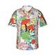 thumbnail image 1 of Fotbe Mushroom and Frogs Camisa Hawaiana para Hombre Unisex – Camisa Casual de Verano con Botones de Manga Corta de Algodón y Lino,X-Large, 1 of 7