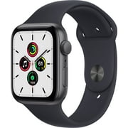 Apple Watch SE 44 mm reconditionnée en aluminium gris sidéral - Bracelet sport minuit MKQ63VC/A