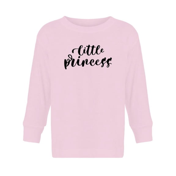 Princess Cursive Long Sleeve Toddler -Image by Shutterstock, 4 Toddler