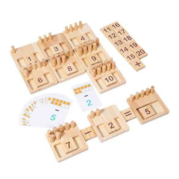 Xingzhi Wood Board Math For Children Fun And Educational Sensory Toys For Family Games Educational Toys