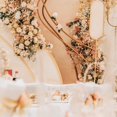 thumbnail image 3 of Hongchun 6 Pcs Artificial Hydrangea Flower Heads Artificial Flower Heads with Stems (Champagne), 3 of 4