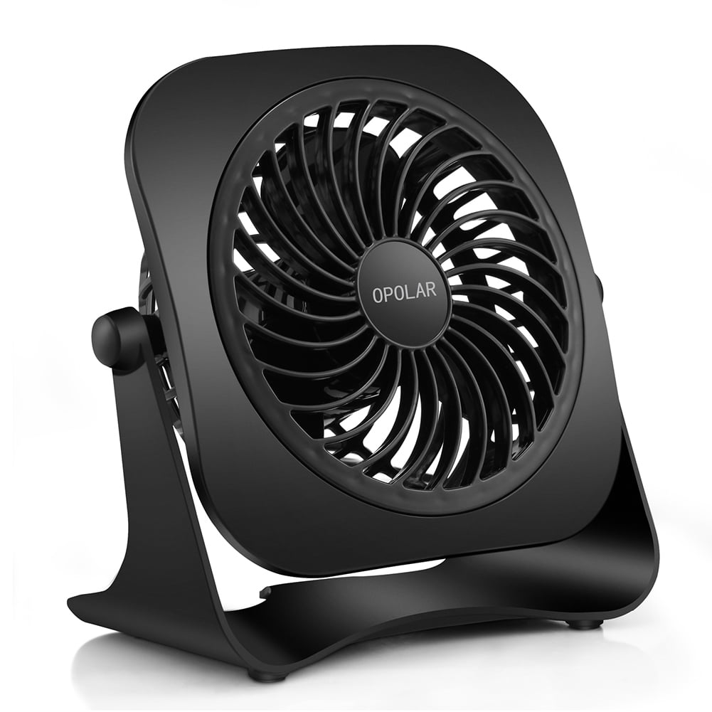 Private Jungle 4 Inch Mini USB Desk Fan, 2 Speeds, Lower Noise, USB Powered, 360° Up and Down,3.8 ft Cable,Powerful Black Fan for Home and Office Private Jungle 4 Inch Mini USB Desk Fan, 2 Speeds, Lower Noise, USB Powered, 360° Up and Down,3.8 ft Cable,Powerful Black Fan for Home and Office