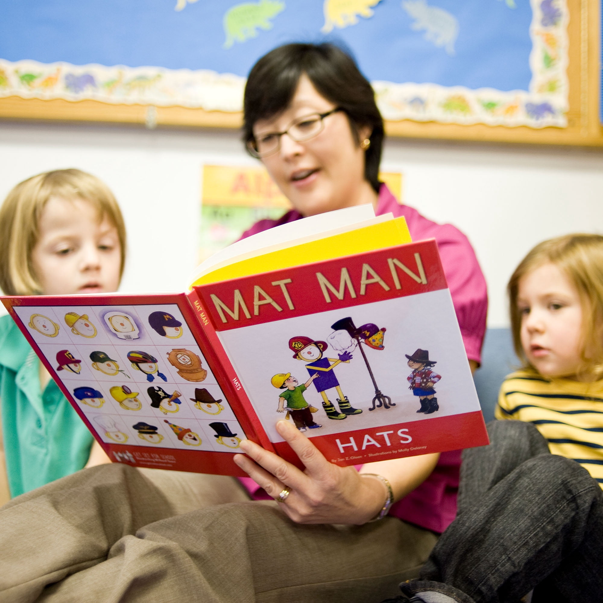 Learning Without Tears Mat Man® Book Set - Pre-K & Kindergarten Read Aloud, School & Home Use
