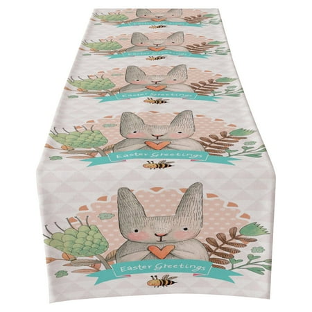 

Happy Easter Kitchen Decor Indoor Outdoor Family Party Decor Party Supplies Chambray Table
