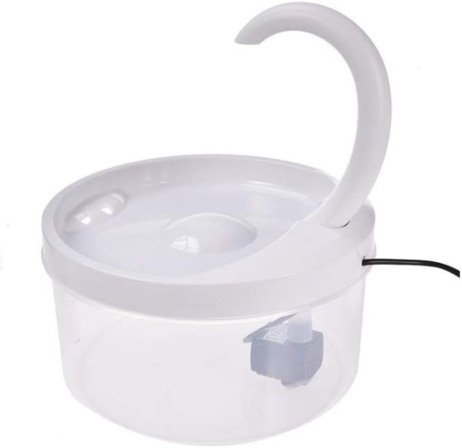 Pet Water Fountain Cat Water Dispenser Automatic Drinking Fountain with LED Light for Cats Dogs