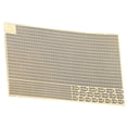 thumbnail image 1 of MasteelfCA 1PC CYPE005 1:700 Warship Model Universal Etching Piece Railing PE Railing Ladder Ladder(Golden), 1 of 7